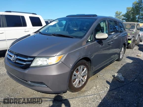 ✅ 2014 Honda Odyssey EX-L • VIN: 5FNRL5H63EB040960 • Lot: 43627120. Listed on IAAI with 361,945 mi. Free auction sales archive from the USA and detailed vehicle history report at DreamBid. Image 21.