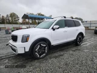 ✅ 2025 Kia Telluride EX • VIN: 5XYP34GC2SG570320 • Lot: 90302335. Listed on Copart with 14,706 mi. Free auction sales archive from the USA and detailed vehicle history report at DreamBid. Image 1.