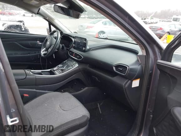 ✅ 2021 Hyundai Santa Fe Blue • VIN: KM8S2DA13MU013627 • Lot: 41630983. Listed on IAAI with 58,187 mi. Free auction sales archive from the USA and detailed vehicle history report at DreamBid. Image 5.