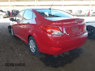 2014 Hyundai Accent GLS with VIN KMHCT4AE0EU714406, listed as a IAAI auction lot 43491994 with 77,894 mi miles and . Bid and sale history available at DreamBid. Image 3.
