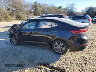 2017 Hyundai Elantra SE with VIN 5NPD84LF3HH190456, listed as a Copart auction lot 88293005 with Not provided miles and Salvage title. Bid and sale history available at DreamBid. Image 2.