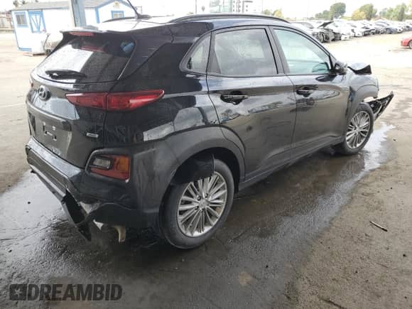 2021 Hyundai Kona SEL z VIN KM8K2CAA9MU747201, wystawiony jako Copart lot #54687255 z przebiegiem 34 206 mil mil oraz Szkoda całkowita • Salvage title. Historia ofert i sprzedaży dostępna na DreamBid. Obrazek 3.