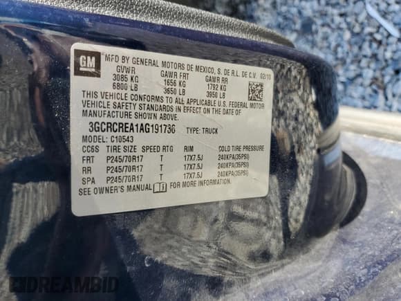 ✅ 2010 Chevrolet Silverado 1500 LS • VIN: 3GCRCREA1AG191736 • Lot: 78566834. Listed on Copart with 214,636 mi. Free auction sales archive from the USA and detailed vehicle history report at DreamBid. Image 12.