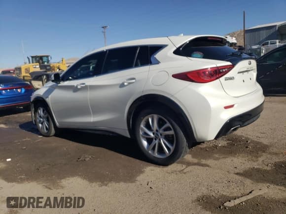 ✅ 2018 Infiniti QX30 Premium • VIN: SJKCH5CP9JA054076 • Lot: 84450224. Listed on Copart with 124,049 mi. Free auction sales archive from the USA and detailed vehicle history report at DreamBid. Image 2.