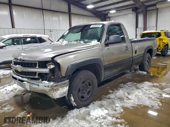 ✅ 2001 Chevrolet Silverado 1500 • VIN: 1GCEK14V21E173826 • Лот: 90688025. Опубликован ранее на Copart с пробегом 196 672 миль. Бесплатный доступ к архиву аукционных продаж из США и подробный отчёт об истории автомобиля на DreamBid. Изображение 1.