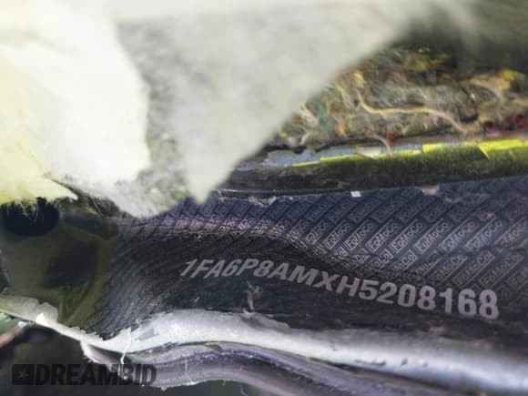 ✅ 2017 Ford Mustang V6 • VIN: 1FA6P8AMXH5208168 • Lot: 42106615. Wystawiony na IAAI z przebiegiem Nie podano. Bezpłatny archiwum sprzedaży aukcyjnych z USA i szczegółowy raport historii pojazdu na DreamBid. Zdjęcie 9.