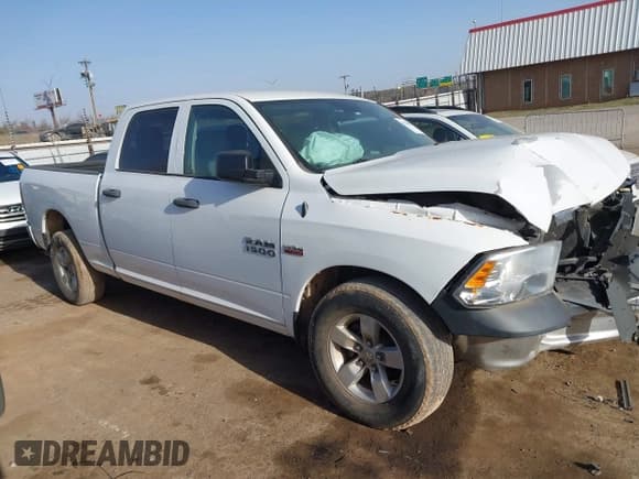 ✅ 2018 Ram 1500 Tradesman • VIN: 1C6RR6STXJS280045 • Lot: 41810856. Listed on IAAI with 111,797 mi. Free auction sales archive from the USA and detailed vehicle history report at DreamBid. Image 14.
