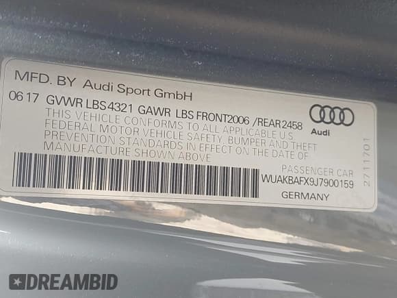 ✅ 2018 Audi R8 V10 plus • VIN: WUAKBAFX9J7900159 • Lot: 42504338. Wystawiony na IAAI z przebiegiem 20 171 mil. Bezpłatny archiwum sprzedaży aukcyjnych z USA i szczegółowy raport historii pojazdu na DreamBid. Zdjęcie 9.