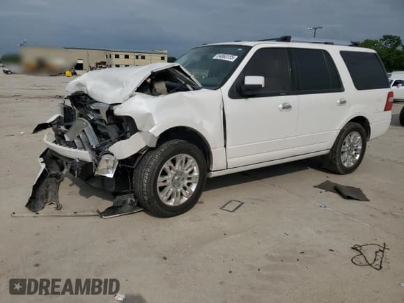 ✅ 2014 Ford Expedition Limited • VIN: 1FMJU1K54EEF56163 • Lot: 54863155. Listed on Copart with Not provided. Free auction sales archive from the USA and detailed vehicle history report at DreamBid. Image 1.