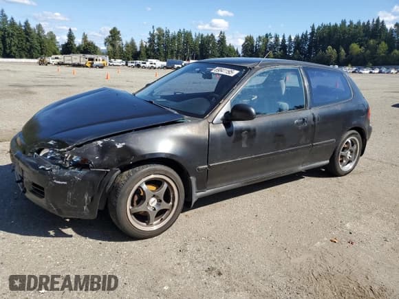 ✅ 1995 Honda Civic CX • VIN: 2HGEH2366SH516261 • Лот: 69841195. Опубликован ранее на Copart с пробегом 246 516 миль. Бесплатный доступ к архиву аукционных продаж из США и подробный отчёт об истории автомобиля на DreamBid. Изображение 1.