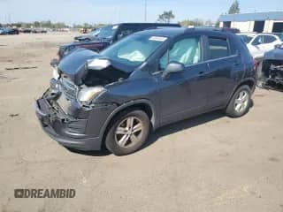 2016 Chevrolet Trax LT z VIN 3GNCJLSB6GL243665, wystawiony jako Copart lot #80991655 z przebiegiem 155 648 mil mil oraz Szkoda całkowita • Salvage title. Historia ofert i sprzedaży dostępna na DreamBid. Obrazek 1.