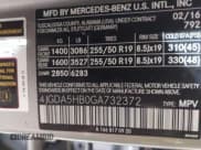 ✅ 2016 Mercedes-Benz GLE 350 • VIN: 4JGDA5HB0GA732372 • Lot: 43279443. Listed on IAAI with 56,748 mi. Free auction sales archive from the USA and detailed vehicle history report at DreamBid. Image 9.