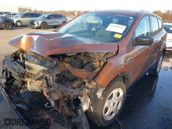 ✅ 2017 Ford Escape S • VIN: 1FMCU0F73HUD74043 • Lot: 43698576. Listed on IAAI with 70,852 mi. Free auction sales archive from the USA and detailed vehicle history report at DreamBid. Image 20.
