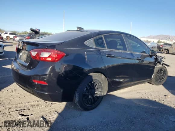 2019 Chevrolet Cruze LS with VIN 1G1BC5SM3K7121704, listed as a Copart auction lot 91027845 with 48,610 mi miles and Salvage title. Bid and sale history available at DreamBid. Image 3.