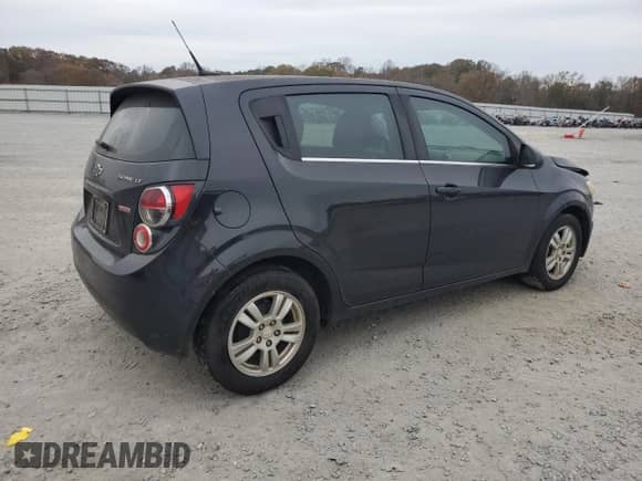 2013 Chevrolet Sonic LT with VIN 1G1JD6SB2D4162018, listed as a Copart auction lot 81661444 with 129,393 mi miles and Salvage title. Bid and sale history available at DreamBid. Image 3.