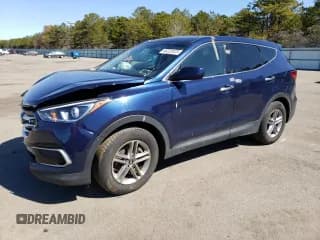 ✅ 2017 Hyundai Santa Fe 2.4L • VIN: 5XYZTDLB5HG489603 • Лот: 46225923. Опубликован ранее на Copart с пробегом 72 571 миль. Бесплатный доступ к архиву аукционных продаж из США и подробный отчёт об истории автомобиля на DreamBid. Изображение 1.