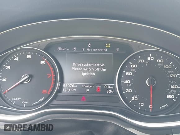 ✅ 2020 Audi A4 Premium • VIN: WAUGMAF46LA054126 • Lot: 43151922. Listed on IAAI with 95,076 mi. Free auction sales archive from the USA and detailed vehicle history report at DreamBid. Image 7.