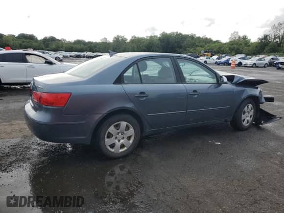 2010 Hyundai Sonata GLS with VIN 5NPET4AC4AH628693, listed as a Copart auction lot 69781655 with Not provided miles and Salvage title. Bid and sale history available at DreamBid. Image 3.