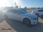 ✅ 2018 Infiniti Q50 Luxe • VIN: JN1EV7AP9JM360229 • Lot: 43688827. Wystawiony na IAAI z przebiegiem 120 145 mil. Bezpłatny archiwum sprzedaży aukcyjnych z USA i szczegółowy raport historii pojazdu na DreamBid. Zdjęcie 1.