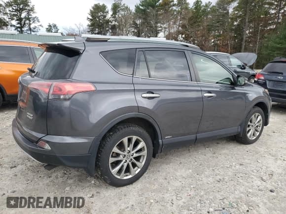 ✅ 2018 Toyota RAV4 Hybrid Limited • VIN: JTMDJREV8JD154943 • Lot: 90831135. Listed on Copart with 90,972 mi. Free auction sales archive from the USA and detailed vehicle history report at DreamBid. Image 3.