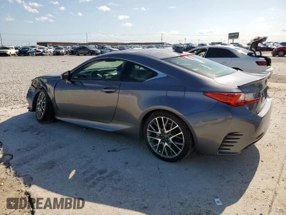 ✅ 2017 Lexus RC 200t • VIN: JTHHA5BC5H5005860 • Lot: 61528505. Listed on Copart with 99,896 mi. Free auction sales archive from the USA and detailed vehicle history report at DreamBid. Image 2.