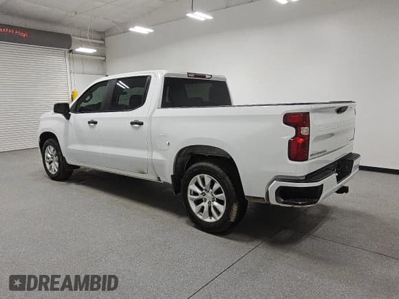 ✅ 2023 Chevrolet Silverado 1500 Custom • VIN: 1GCPABEK6PZ176848 • Lot: 70804605. Listed on Copart with 83,660 mi. Free auction sales archive from the USA and detailed vehicle history report at DreamBid. Image 2.