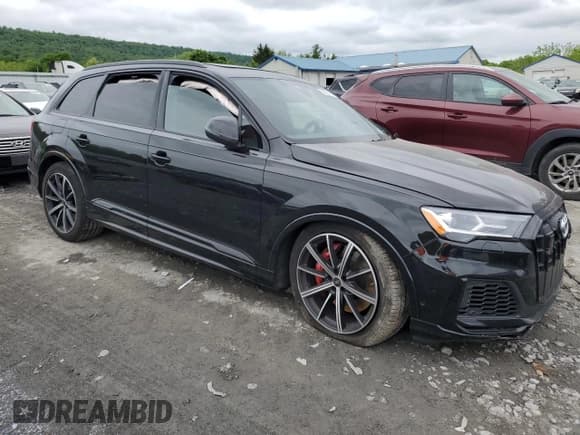 ✅ 2023 Audi SQ7 Prestige • VIN: WA1VWBF74PD004778 • Лот: 55252164. Опубликован ранее на Copart с пробегом Не указан. Бесплатный доступ к архиву аукционных продаж из США и подробный отчёт об истории автомобиля на DreamBid. Изображение 4.