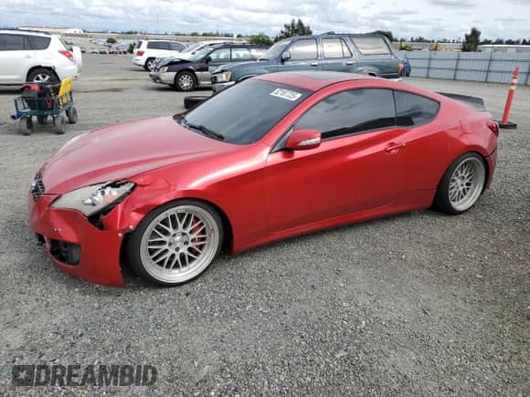 2010 Hyundai Genesis Coupe Track с VIN KMHHU6KHXAU013146, выставлен на аукционе Copart как лот 52187725 с пробегом 164 880 миль миль и Списание • Salvage title. История ставок и продаж доступна на DreamBid. Изображение 1.