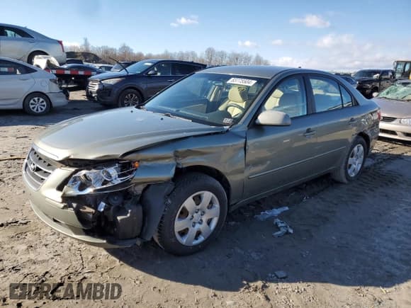 ✅ 2009 Hyundai Sonata GLS • VIN: 5NPET46C19H536364 • Лот: 83775504. Опубликован ранее на Copart с пробегом 66 883 миль. Бесплатный доступ к архиву аукционных продаж из США и подробный отчёт об истории автомобиля на DreamBid. Изображение 1.