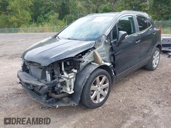 ✅ 2015 Buick Encore Leather • VIN: KL4CJCSB6FB184524 • Lot: 43219477. Listed on IAAI with 118,884 mi. Free auction sales archive from the USA and detailed vehicle history report at DreamBid. Image 2.