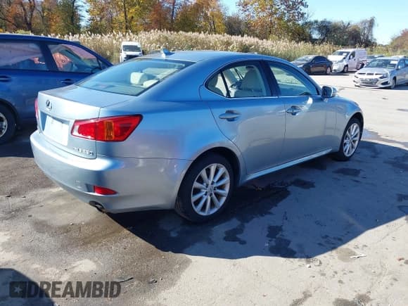 ✅ 2009 Lexus IS 250 • VIN: JTHCK262895034343 • Лот: 43610568. Опубликован ранее на IAAI с пробегом 164 670 миль. Бесплатный доступ к архиву аукционных продаж из США и подробный отчёт об истории автомобиля на DreamBid. Изображение 4.