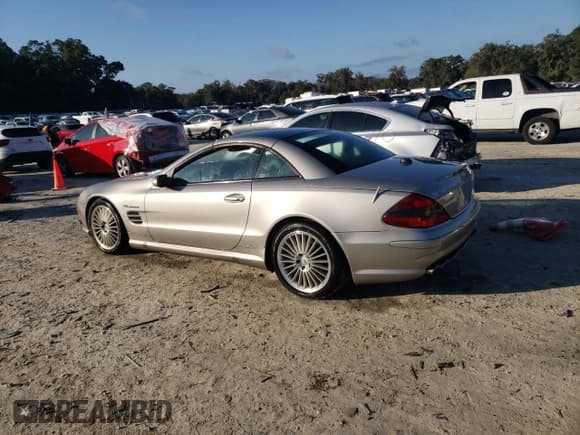 ✅ 2005 Mercedes-Benz SL 55 AMG • VIN: WDBSK74F45F089293 • Lot: 85487394. Listed on Copart with 34,153 mi. Free auction sales archive from the USA and detailed vehicle history report at DreamBid. Image 2.