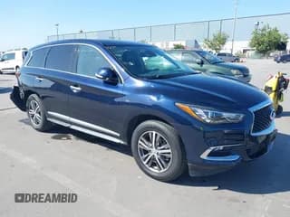 ✅ 2019 Infiniti QX60 Pure • VIN: 5N1DL0MN9KC567285 • Lot: 42312670. Listed on IAAI with 106,018 mi. Free auction sales archive from the USA and detailed vehicle history report at DreamBid. Image 1.