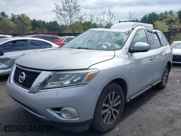 ✅ 2016 Nissan Pathfinder Platinum • VIN: 5N1AR2MN2GC612023 • Lot: 42205715. Listed on IAAI with 121,686 mi. Free auction sales archive from the USA and detailed vehicle history report at DreamBid. Image 17.