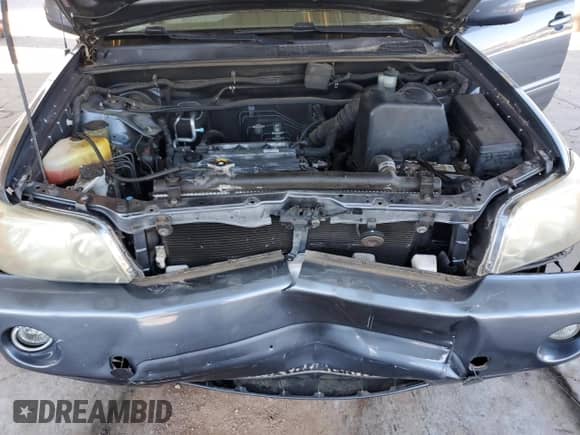 2007 Toyota Highlander with VIN JTEGD21A770156516, listed as a Copart auction lot 86241975 with 158,724 mi miles and Salvage title. Bid and sale history available at DreamBid. Image 12.