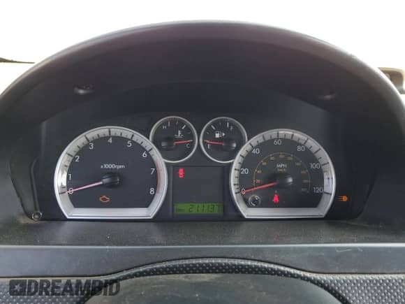 2011 Chevrolet Aveo 1LT with VIN KL1TD5DE2BB140604, listed as a Copart auction lot 81261594 with 211,137 mi miles and Clean title. Bid and sale history available at DreamBid. Image 9.