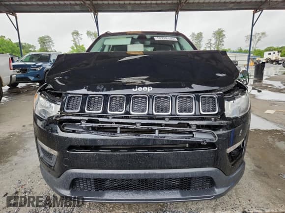 ✅ 2021 Jeep Compass Sport • VIN: 3C4NJCAB6MT522936 • Lot: 58788195. Listed on Copart with 58,196 mi. Free auction sales archive from the USA and detailed vehicle history report at DreamBid. Image 5.