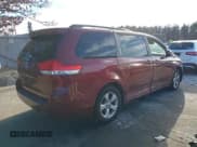 ✅ 2011 Toyota Sienna LE • VIN: 5TDKK3DCXBS013847 • Lot: 43835303. Listed on IAAI with 153,039 mi. Free auction sales archive from the USA and detailed vehicle history report at DreamBid. Image 4.