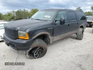 ✅ 2000 Ford Excursion Limited • VIN: 1FMNU43S5YEB39243 • Lot: 71358454. Listed on Copart with 215,673 mi. Free auction sales archive from the USA and detailed vehicle history report at DreamBid. Image 1.