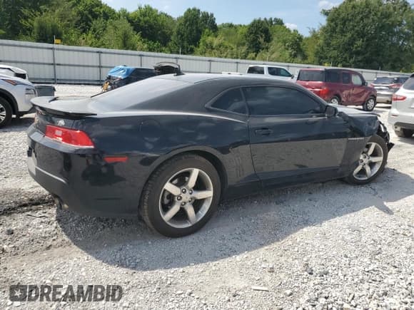 ✅ 2015 Chevrolet Camaro LT • VIN: 2G1FF1E30F9262397 • Lot: 69498965. Listed on Copart with 94,573 mi. Free auction sales archive from the USA and detailed vehicle history report at DreamBid. Image 3.