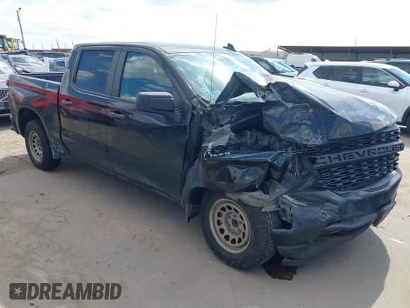 ✅ 2019 Chevrolet Silverado 1500 Work Truck • VIN: 1GCPWAEH2KZ385190 • Lot: 43313249. Wystawiony na IAAI z przebiegiem 105 992 mil. Bezpłatny archiwum sprzedaży aukcyjnych z USA i szczegółowy raport historii pojazdu na DreamBid. Zdjęcie 1.