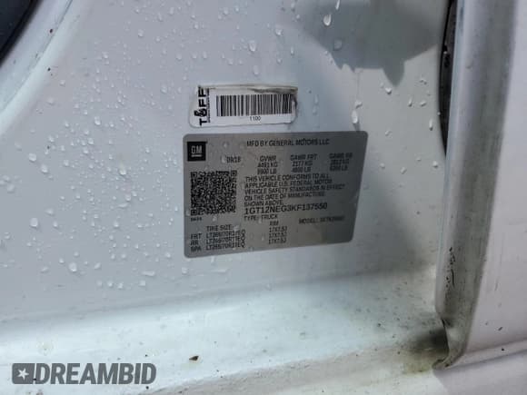 ✅ 2019 GMC Sierra 2500HD • VIN: 1GT12NEG3KF137550 • Lot: 47956775. Listed on Copart with 171,482 mi. Free auction sales archive from the USA and detailed vehicle history report at DreamBid. Image 13.