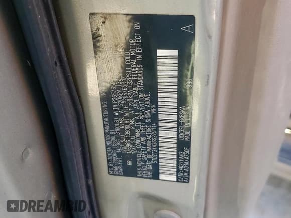 ✅ 2006 Toyota Sequoia SR5 • VIN: 5TDZT34A36S279114 • Лот: 65686515. Опубликован ранее на Copart с пробегом Не указан. Бесплатный доступ к архиву аукционных продаж из США и подробный отчёт об истории автомобиля на DreamBid. Изображение 13.