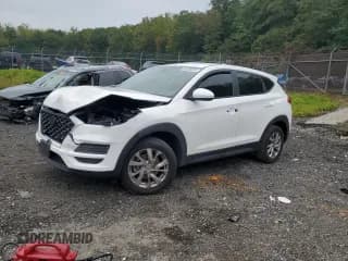 ✅ 2021 Hyundai Tucson SE • VIN: KM8J23A41MU342410 • Лот: 84208595. Опубликован ранее на Copart с пробегом 41 549 миль. Бесплатный доступ к архиву аукционных продаж из США и подробный отчёт об истории автомобиля на DreamBid. Изображение 1.