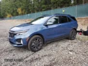 ✅ 2024 Chevrolet Equinox RS • VIN: 3GNAXWEG9RL177615 • Lot: 89739115. Listed on Copart with 31,686 mi. Free auction sales archive from the USA and detailed vehicle history report at DreamBid. Image 1.