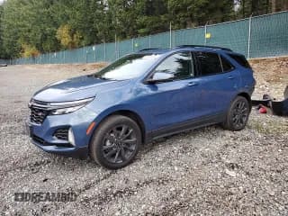 ✅ 2024 Chevrolet Equinox RS • VIN: 3GNAXWEG9RL177615 • Lot: 89739115. Wystawiony na Copart z przebiegiem 31 686 mil. Bezpłatny archiwum sprzedaży aukcyjnych z USA i szczegółowy raport historii pojazdu na DreamBid. Zdjęcie 1.