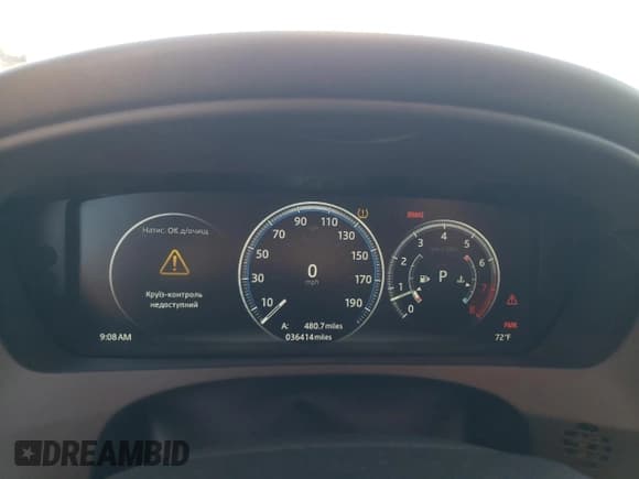 ✅ 2018 Jaguar F-Pace S • VIN: SADCM2FV1JA289714 • Лот: 71014555. Опубликован ранее на Copart с пробегом 36 414 миль. Бесплатный доступ к архиву аукционных продаж из США и подробный отчёт об истории автомобиля на DreamBid. Изображение 9.