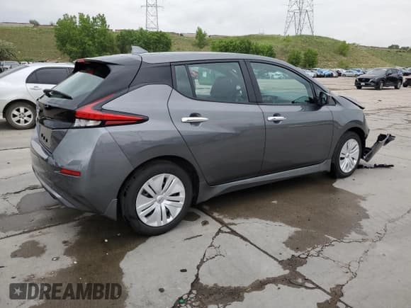 ✅ 2025 Nissan LEAF S • VIN: 1N4AZ1BV2SC564037 • Lot: 59123375. Wystawiony na Copart z przebiegiem 9 772 mil. Bezpłatny archiwum sprzedaży aukcyjnych z USA i szczegółowy raport historii pojazdu na DreamBid. Zdjęcie 3.