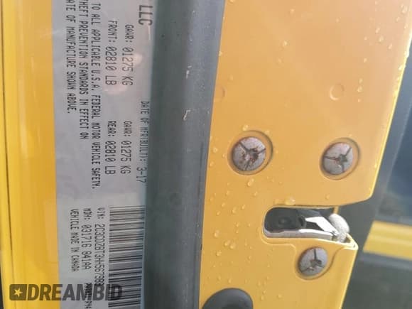 ✅ 2017 Dodge Challenger R/T • VIN: 2C3CDZBT3HH567988 • Лот: 71211763. Опубликован ранее на Copart с пробегом Не указан. Бесплатный доступ к архиву аукционных продаж из США и подробный отчёт об истории автомобиля на DreamBid. Изображение 12.