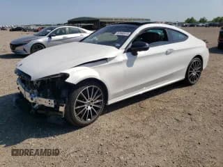 ✅ 2023 Mercedes-Benz C 300 • VIN: W1KWJ8DB0PG119286 • Lot: 57840973. Listed on Copart with 6,919 mi. Free auction sales archive from the USA and detailed vehicle history report at DreamBid. Image 1.
